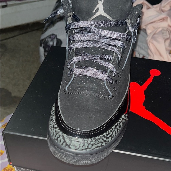 Jordan Men's All-Black Sneakers - Picture 2 of 4